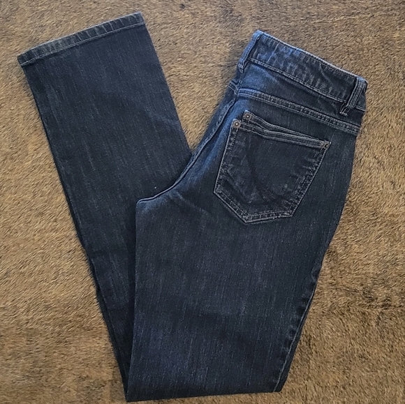ELLE Monaco Dark Wash Jeans Size 6 - Picture 3 of 7